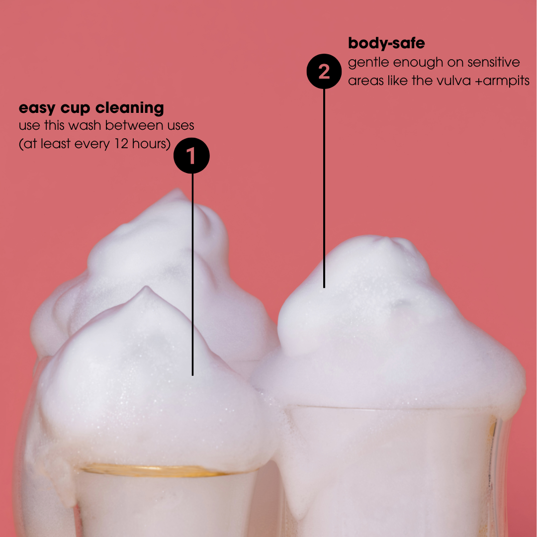 nixit menstrual cup cleanser & vaginal wash