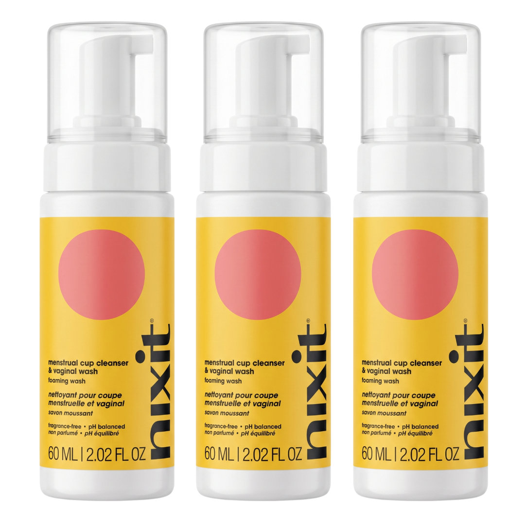nixit menstrual cup cleanser & vaginal wash