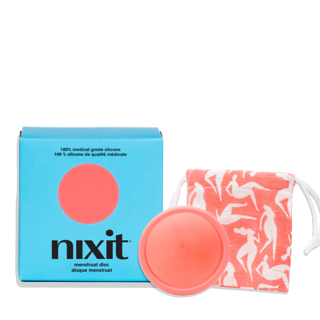 Reusable menstrual disc from nixit
