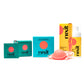 Photo of nixit menstrual cup, carrying bag, nix wash, nixit wipes for period cup care on the go. 